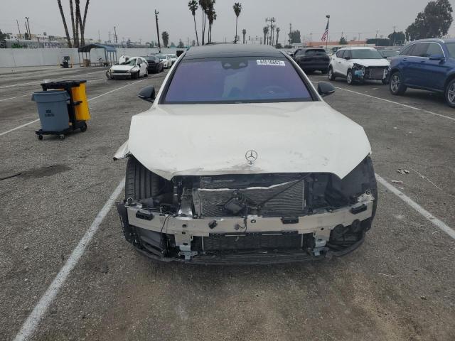 W1K6G7GB4NA104262 - 2022 MERCEDES-BENZ S 580 4MATIC WHITE photo 5