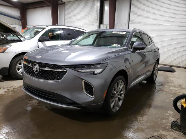 LRBFZSR48ND144153 - 2022 BUICK ENVISION AVENIR GRAY photo 1
