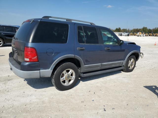 1FMZU63K53UA55225 - 2003 FORD EXPLORER XLT BLUE photo 3