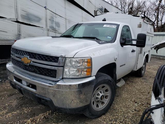 1GB3CZCG5CF225134 - 2012 CHEVROLET SILVERADO C3500 WHITE photo 1