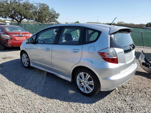 JHMGE8H59BC001386 - 2011 HONDA FIT SPORT SILVER photo 2