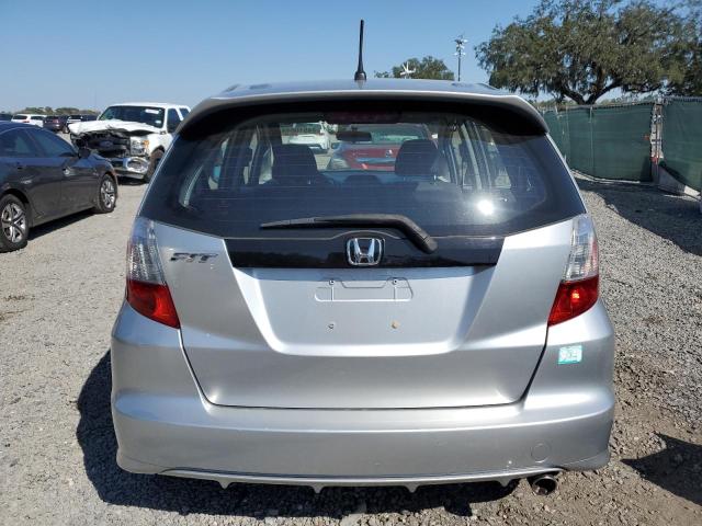 JHMGE8H59BC001386 - 2011 HONDA FIT SPORT SILVER photo 6