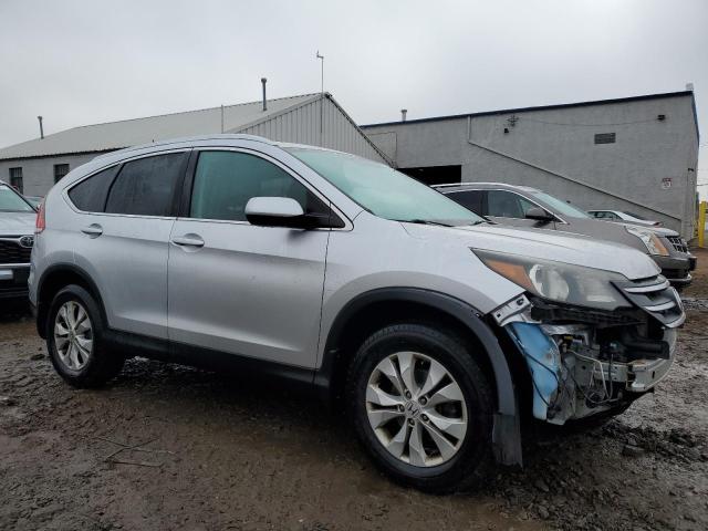 2HKRM4H73DH653600 - 2013 HONDA CR-V EXL SILVER photo 4