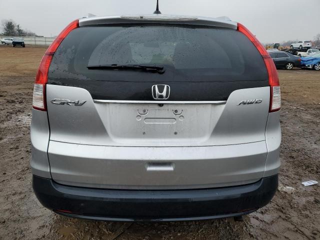 2HKRM4H73DH653600 - 2013 HONDA CR-V EXL SILVER photo 6