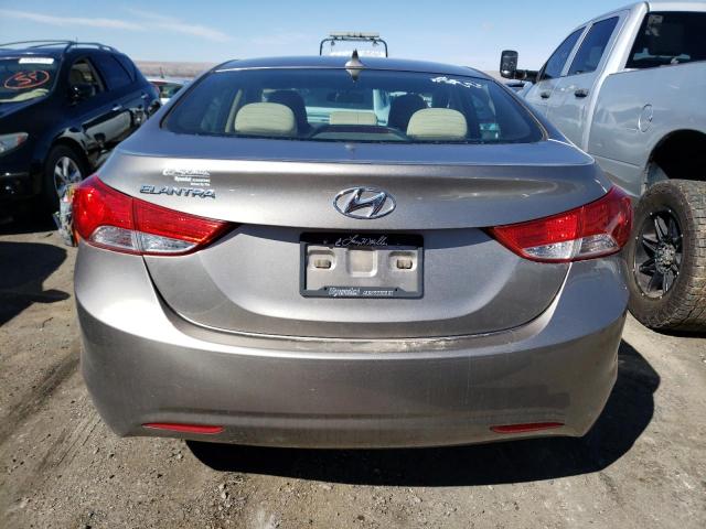 5NPDH4AE0DH341760 - 2013 HYUNDAI ELANTRA GLS BROWN photo 6