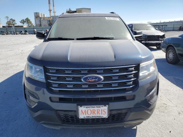 1FM5K7B81HGB00960 - 2017 FORD EXPLORER BLUE photo 5