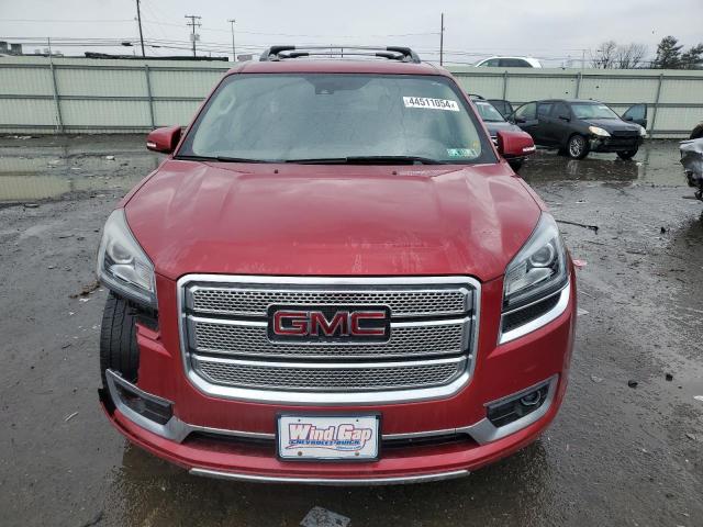 1GKKVTKD3EJ211064 - 2014 GMC ACADIA DENALI RED photo 5