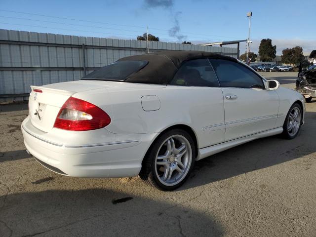 WDBTK72F59T101966 - 2009 MERCEDES-BENZ CLK 550 WHITE photo 3