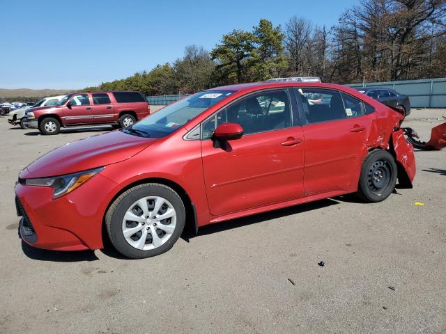 JTDEPMAE6MJ170365 - 2021 TOYOTA COROLLA LE RED photo 1