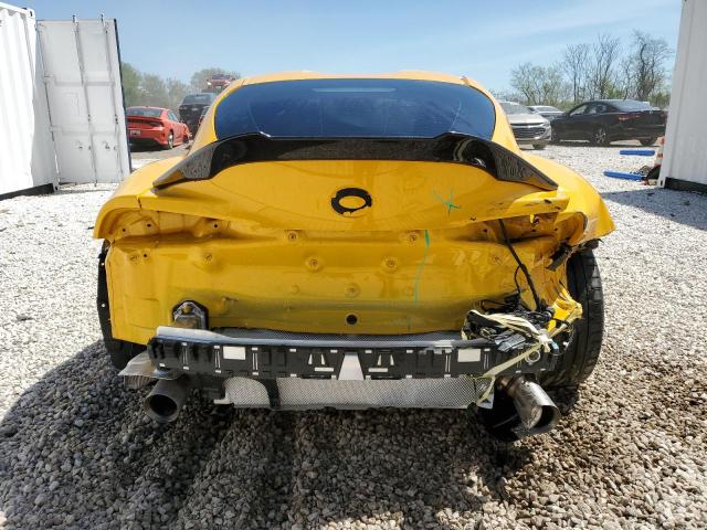 WZ1DB0C09NW048786 - 2022 TOYOTA SUPRA BASE YELLOW photo 6