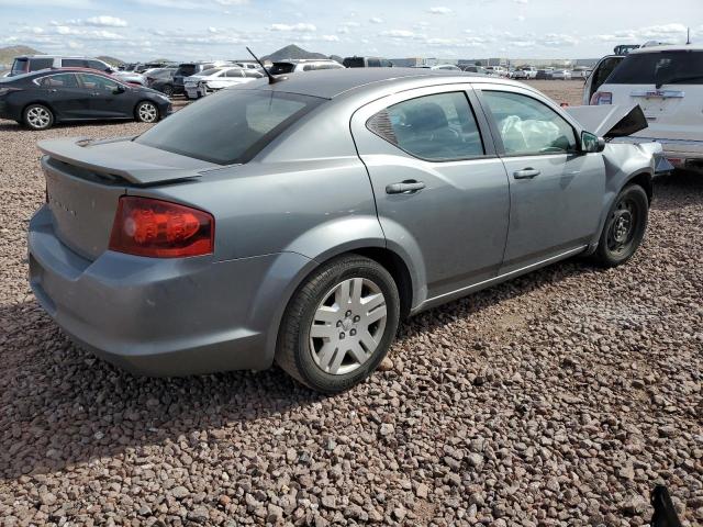 1C3CDZAB0CN129017 - 2012 DODGE AVENGER SE GRAY photo 3