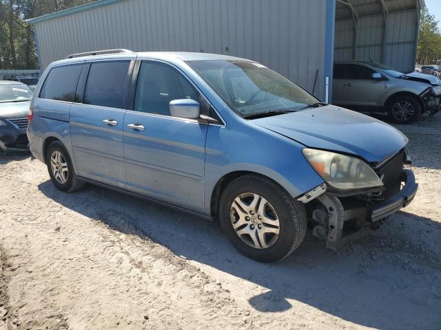 5FNRL38495B061041 - 2005 HONDA ODYSSEY EX BLUE photo 4