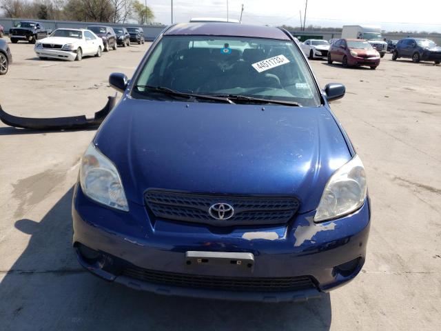 2T1KR32E65C488750 - 2005 TOYOTA COROLLA MA XR BLUE photo 5