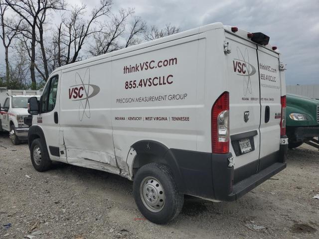 3C6TRVAGXKE500793 - 2019 RAM PROMASTER 1500 STANDARD WHITE photo 2