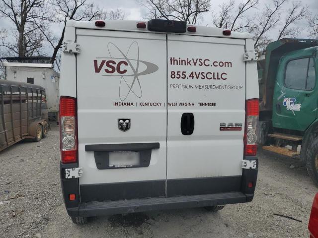 3C6TRVAGXKE500793 - 2019 RAM PROMASTER 1500 STANDARD WHITE photo 6
