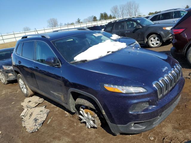 1C4PJMCB3FW605006 - 2015 JEEP CHEROKEE LATITUDE BLUE photo 4