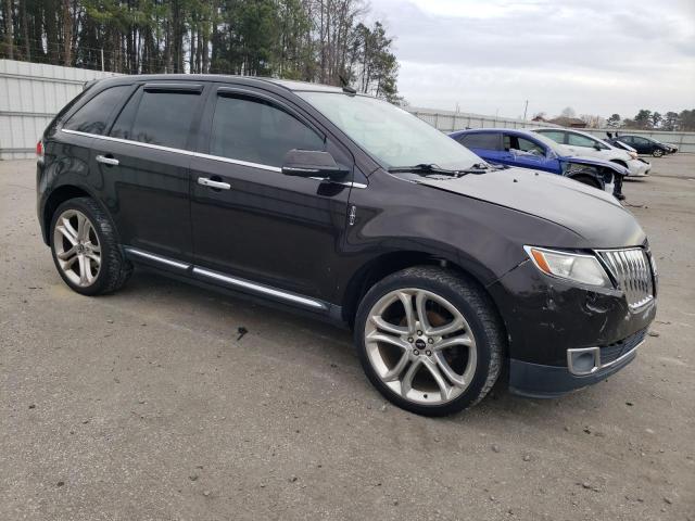 2LMDJ6JK4DBL42086 - 2013 LINCOLN MKX BLACK photo 4