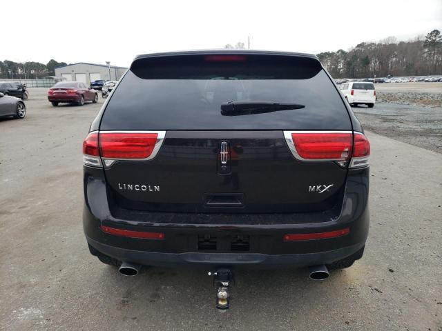 2LMDJ6JK4DBL42086 - 2013 LINCOLN MKX BLACK photo 6