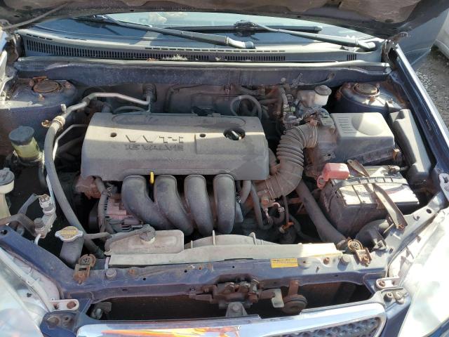 2T1BR32E75C327274 - 2005 TOYOTA COROLLA CE BLUE photo 11