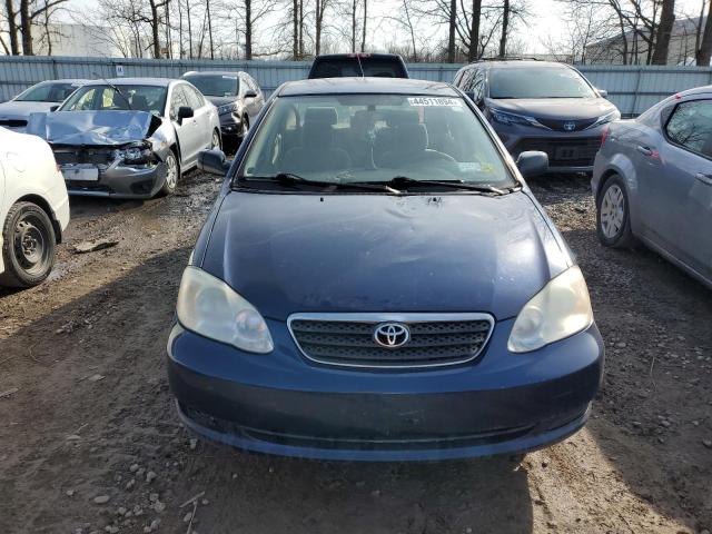 2T1BR32E75C327274 - 2005 TOYOTA COROLLA CE BLUE photo 5