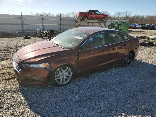 3FA6P0HD8GR339070 - 2016 FORD FUSION SE BURGUNDY photo 1