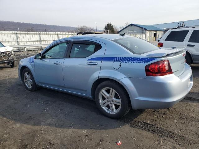 1C3CDZCBXDN754412 - 2013 DODGE AVENGER SXT BLUE photo 2