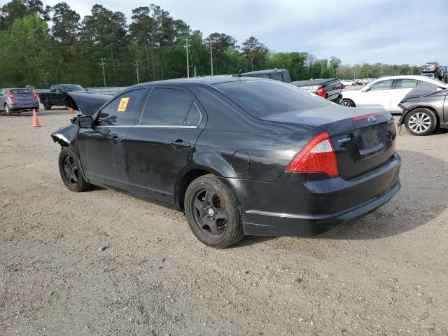 3FAHP0HA2BR193398 - 2011 FORD FUSION SE BLACK photo 2