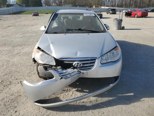 KMHDU4AD6AU980600 - 2010 HYUNDAI ELANTRA BLUE SILVER photo 5