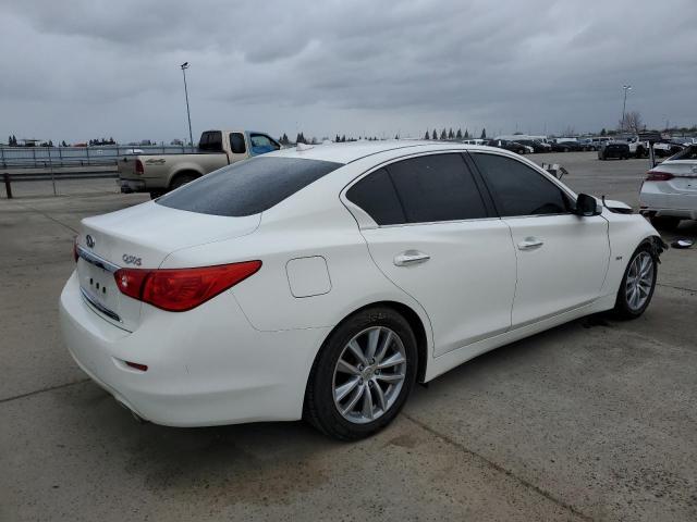 JN1EV7AP1HM737498 - 2017 INFINITI Q50 PREMIUM WHITE photo 3