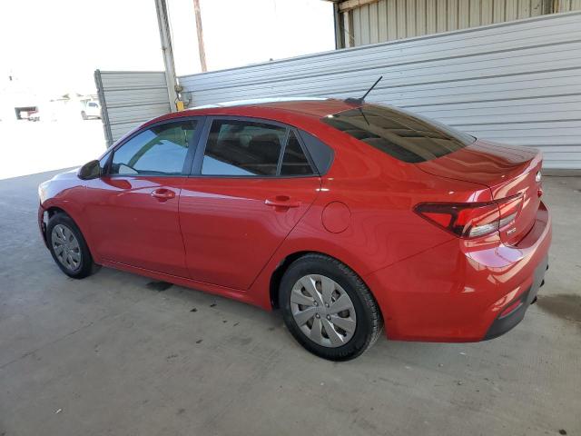 3KPA24AB7JE136527 - 2018 KIA RIO LX RED photo 2