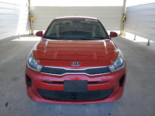 3KPA24AB7JE136527 - 2018 KIA RIO LX RED photo 5