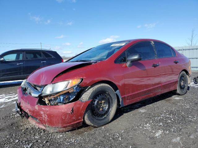 2HGFA16448H008411 - 2008 HONDA CIVIC DX-G RED photo 1