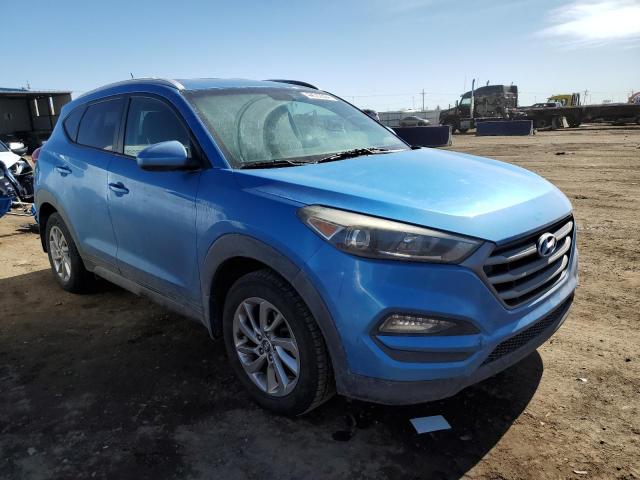 KM8J3CA40GU037594 - 2016 HYUNDAI TUCSON LIMITED BLUE photo 4