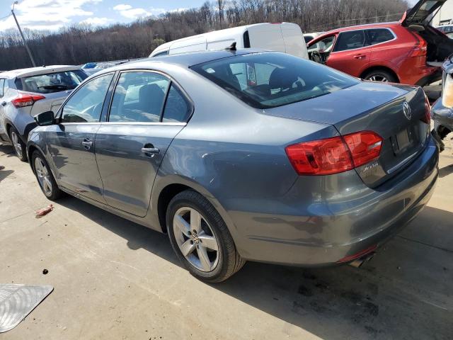 3VWLL7AJXDM372272 - 2013 VOLKSWAGEN JETTA TDI GRAY photo 2