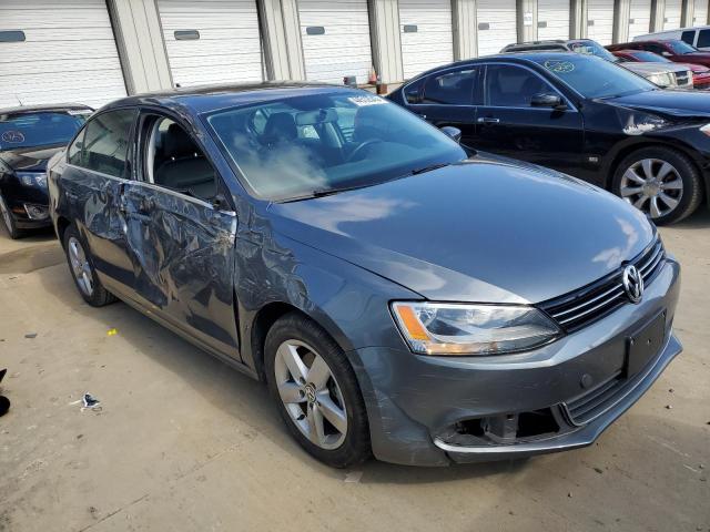 3VWLL7AJXDM372272 - 2013 VOLKSWAGEN JETTA TDI GRAY photo 4