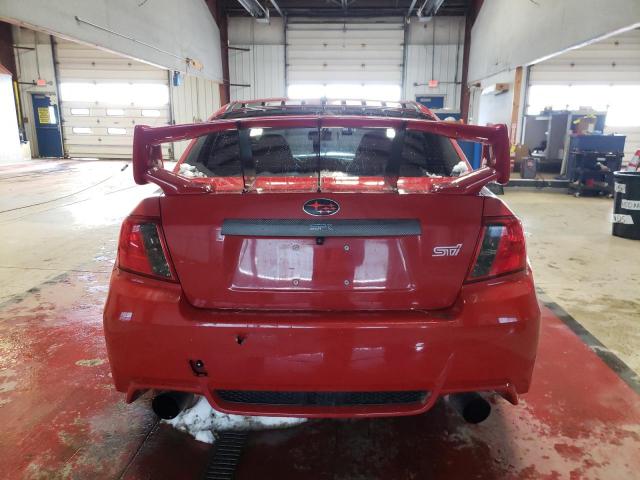 JF1GV8J66BL507638 - 2011 SUBARU IMPREZA WRX STI RED photo 6