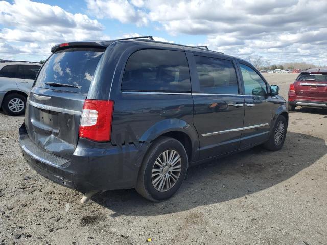 2C4RC1CG6DR621820 - 2013 CHRYSLER TOWN & COU TOURING L BLUE photo 3