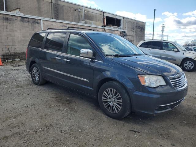 2C4RC1CG6DR621820 - 2013 CHRYSLER TOWN & COU TOURING L BLUE photo 4