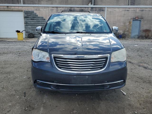 2C4RC1CG6DR621820 - 2013 CHRYSLER TOWN & COU TOURING L BLUE photo 5