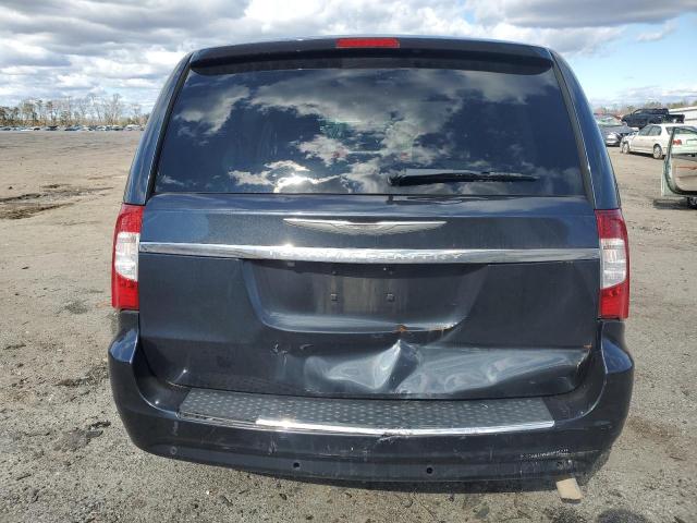 2C4RC1CG6DR621820 - 2013 CHRYSLER TOWN & COU TOURING L BLUE photo 6