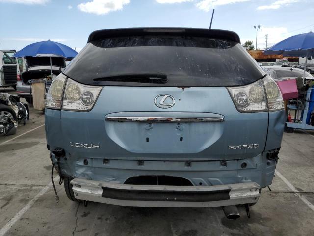 2T2GK31U17C022032 - 2007 LEXUS RX 350 BLUE photo 6