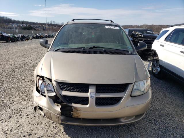 2D4GP44R03R365401 - 2003 DODGE GRAND CARA SPORT BEIGE photo 5