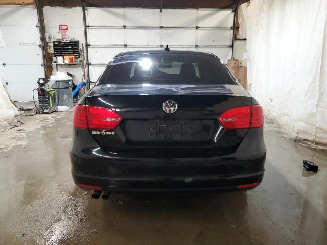 3VWLZ7AJ7BM105196 - 2011 VOLKSWAGEN JETTA SEL BLACK photo 6