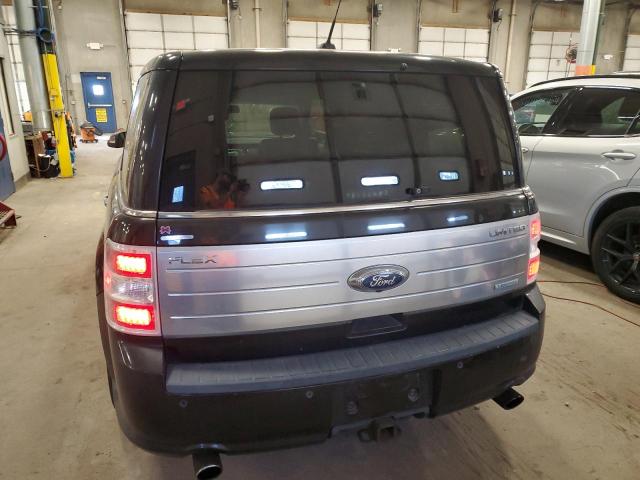 2FMHK6DT2ABA31444 - 2010 FORD FLEX LIMITED BLACK photo 6