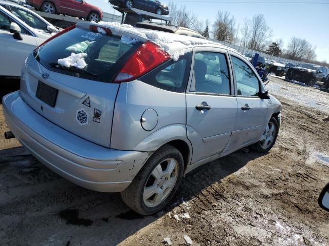 1FAHP37N57W339335 - 2007 FORD FOCUS ZX5 SILVER photo 3