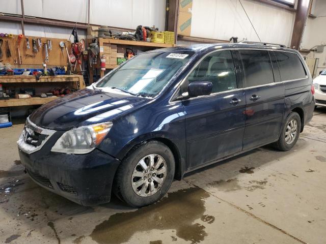 5FNRL387X8B508104 - 2008 HONDA ODYSSEY EXL BLUE photo 1