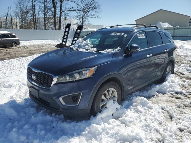 5XYPGDA5XHG224636 - 2017 KIA SORENTO LX BLUE photo 1