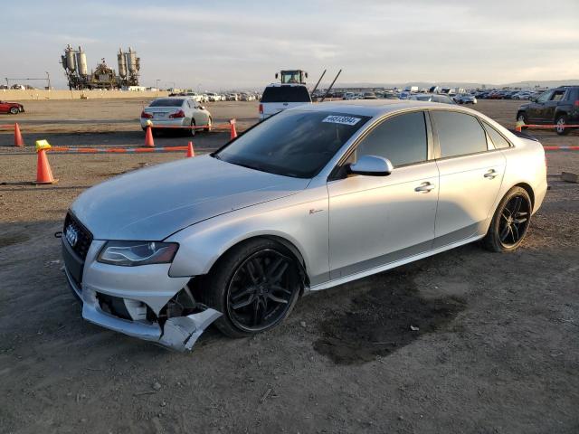 WAUKGAFL2CA077945 - 2012 AUDI S4 PRESTIGE SILVER photo 1