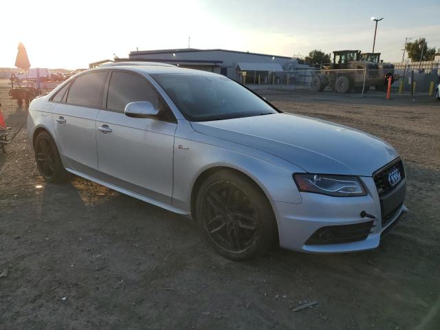 WAUKGAFL2CA077945 - 2012 AUDI S4 PRESTIGE SILVER photo 4