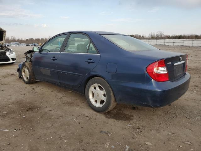 4T1BE32K62U623060 - 2002 TOYOTA CAMRY LE BLUE photo 2